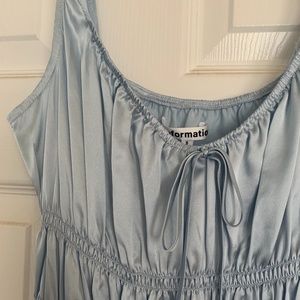 Silk Reformation blue coleen dress (NWT)